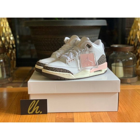 Size 7 W Air Jordan Retro 3 "Neopolitan" - Picture 2 of 7